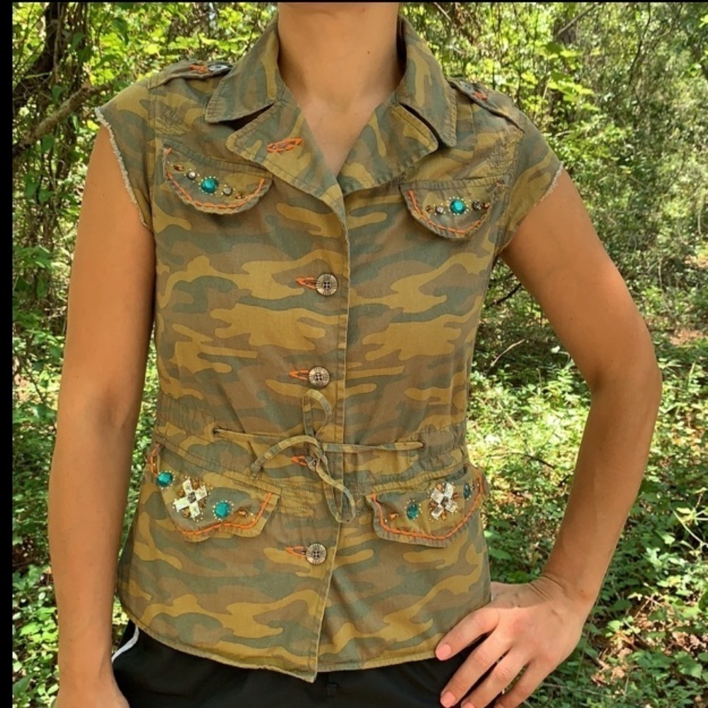Victoria's Secret | RARE camo military jacket jem